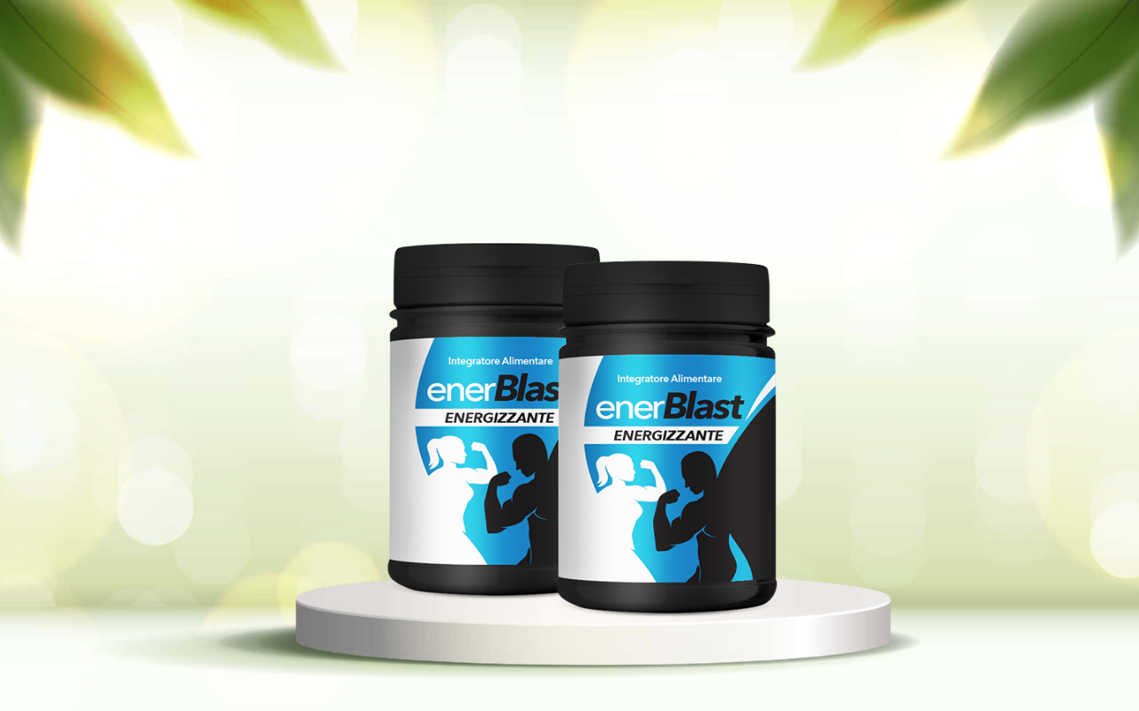 Scopri EnerBlast: energia, resistenza e concentrazione per sport e lavoro